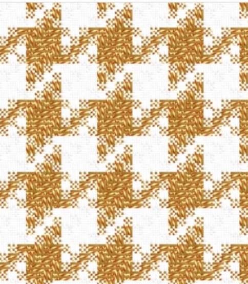 Fratelli Resort · Gold houndstooth