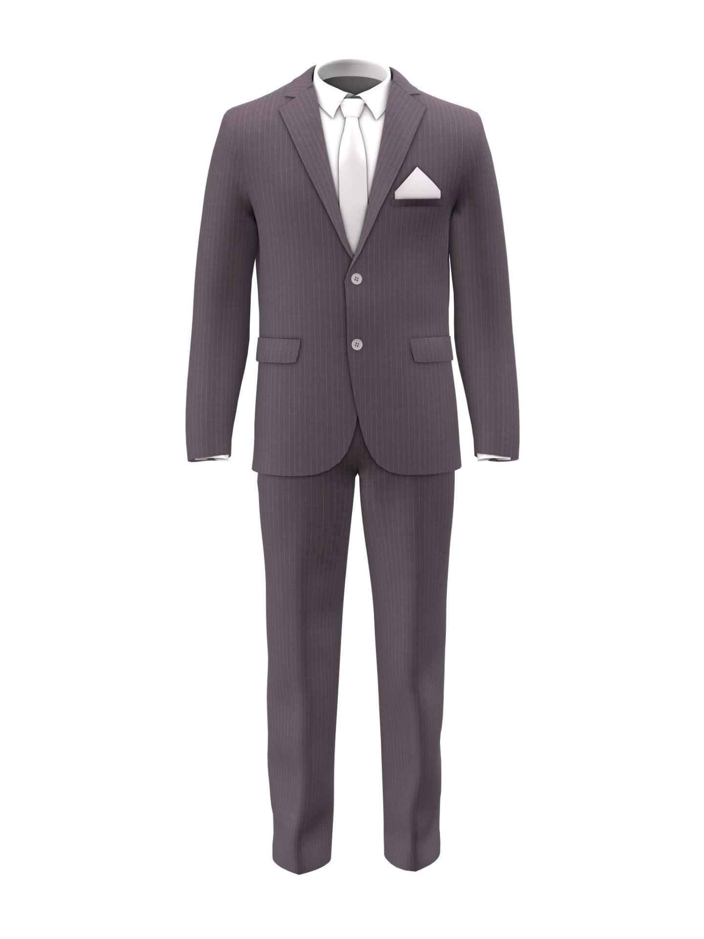 Holland & Sherry Aubergine pin-dot stripe · Men’s suit inspiration